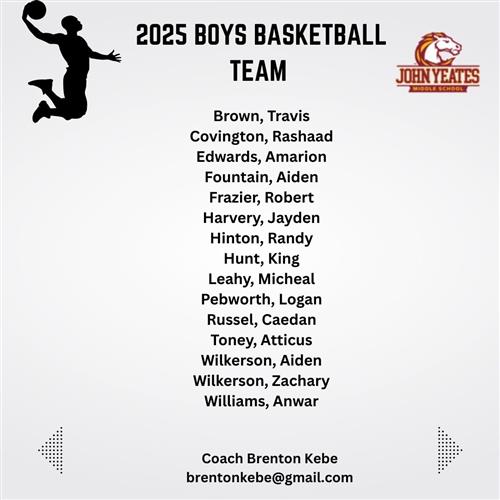 Boys Basketball Team 